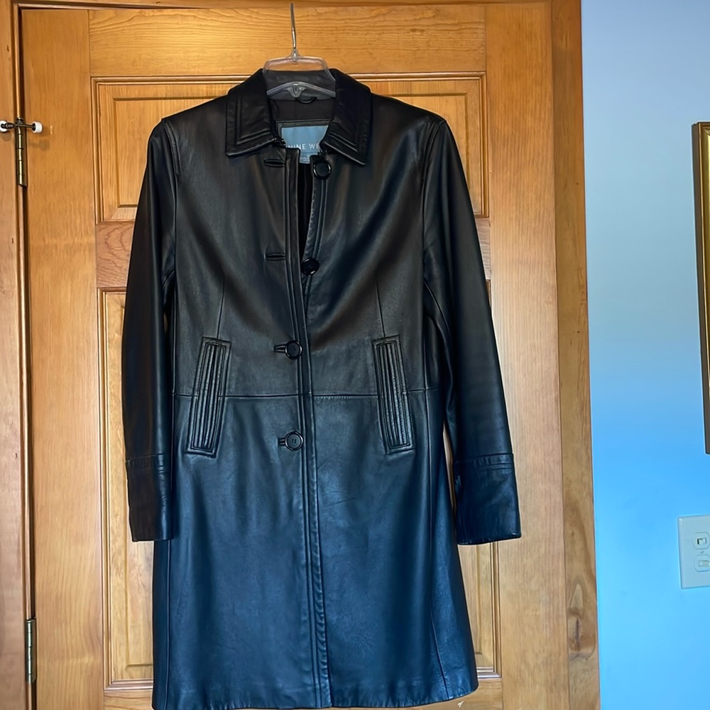 Nine West leather jacket